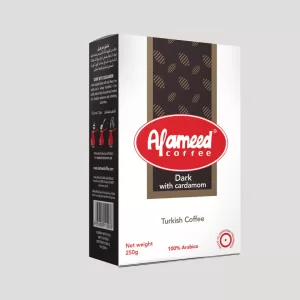 Dark Turkish Coffee With Cardamom